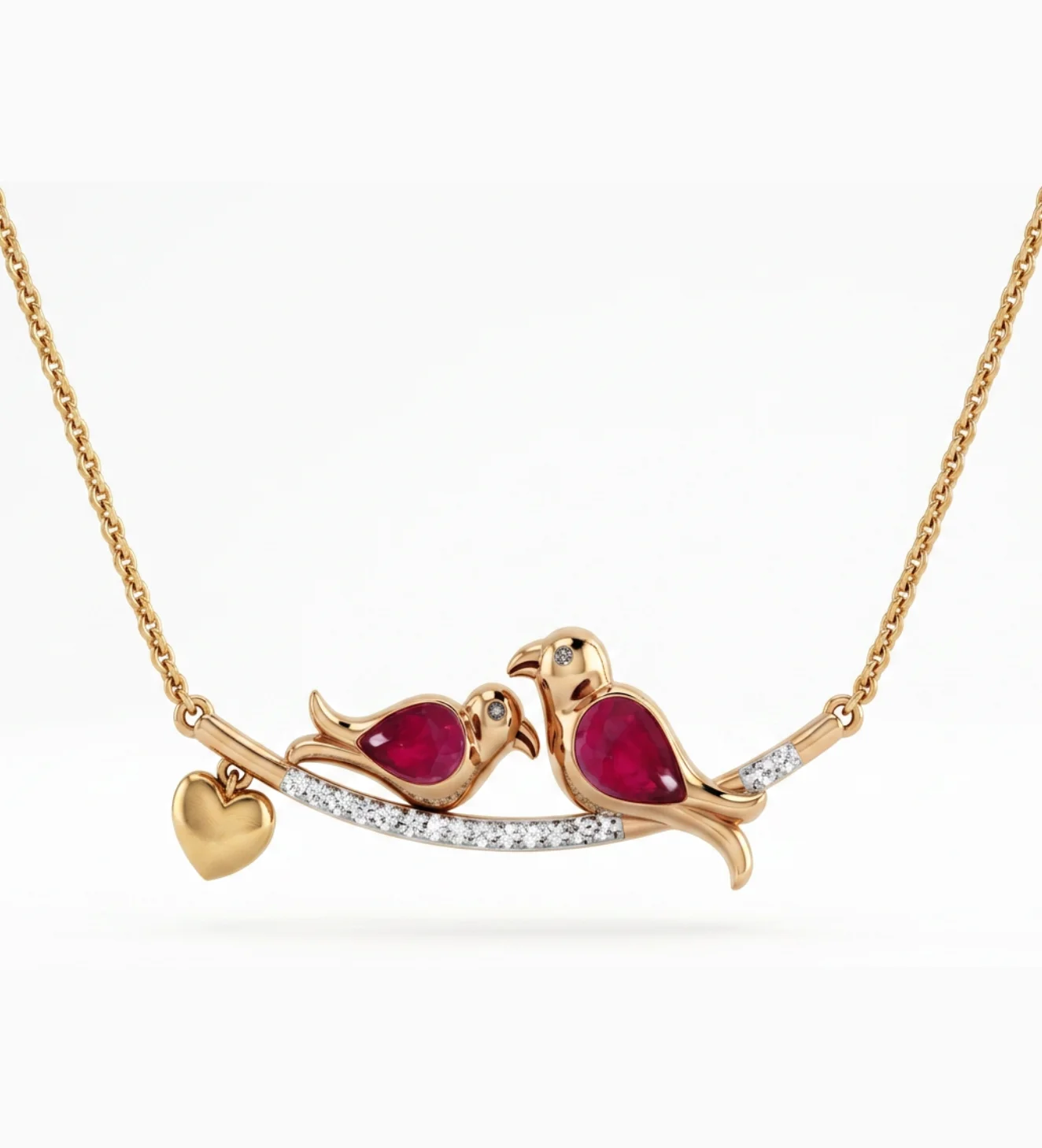 The Love Birds Pendant The Love Birds Pendant - Image 1